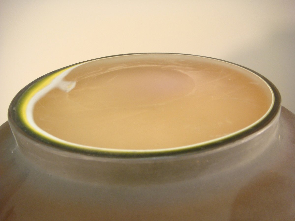 Grande Galle Epoque Multilayer Glass Basin Cup Circa 1900-photo-3