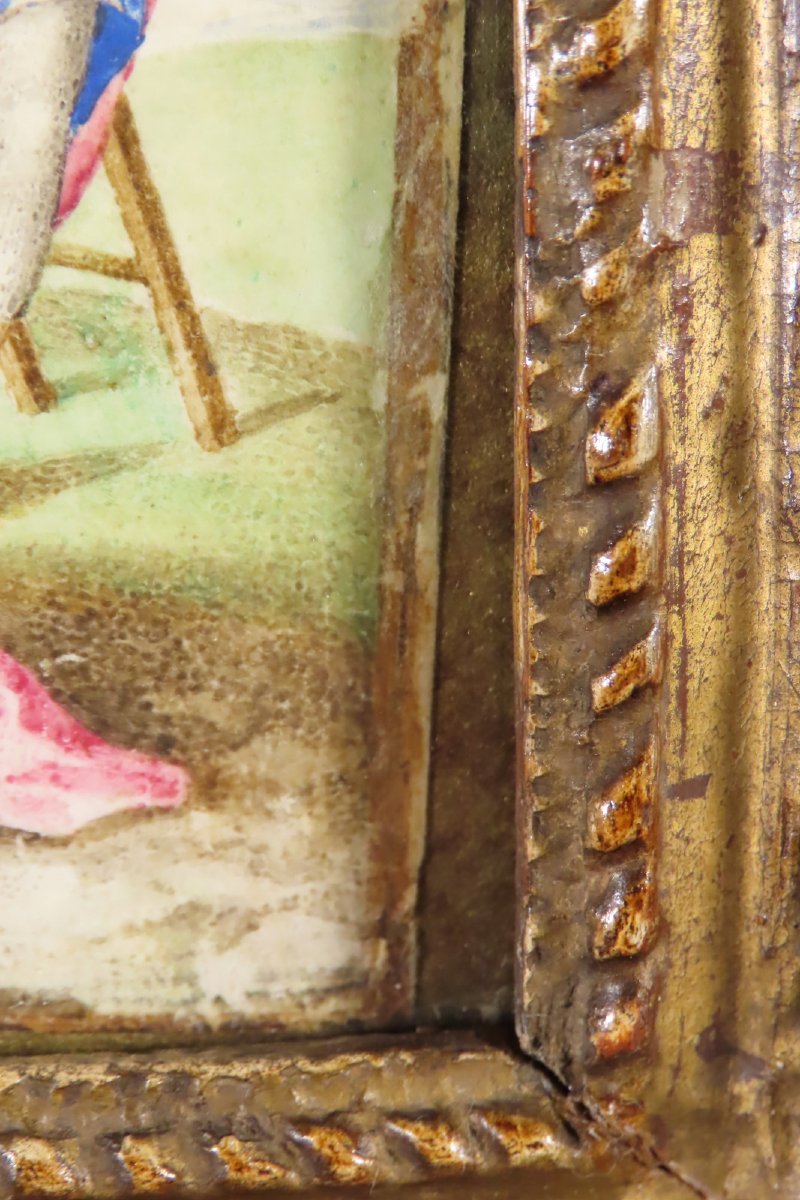 Descent From The Cross Gouache On Vellum Italy Period Early 17th Century -photo-7