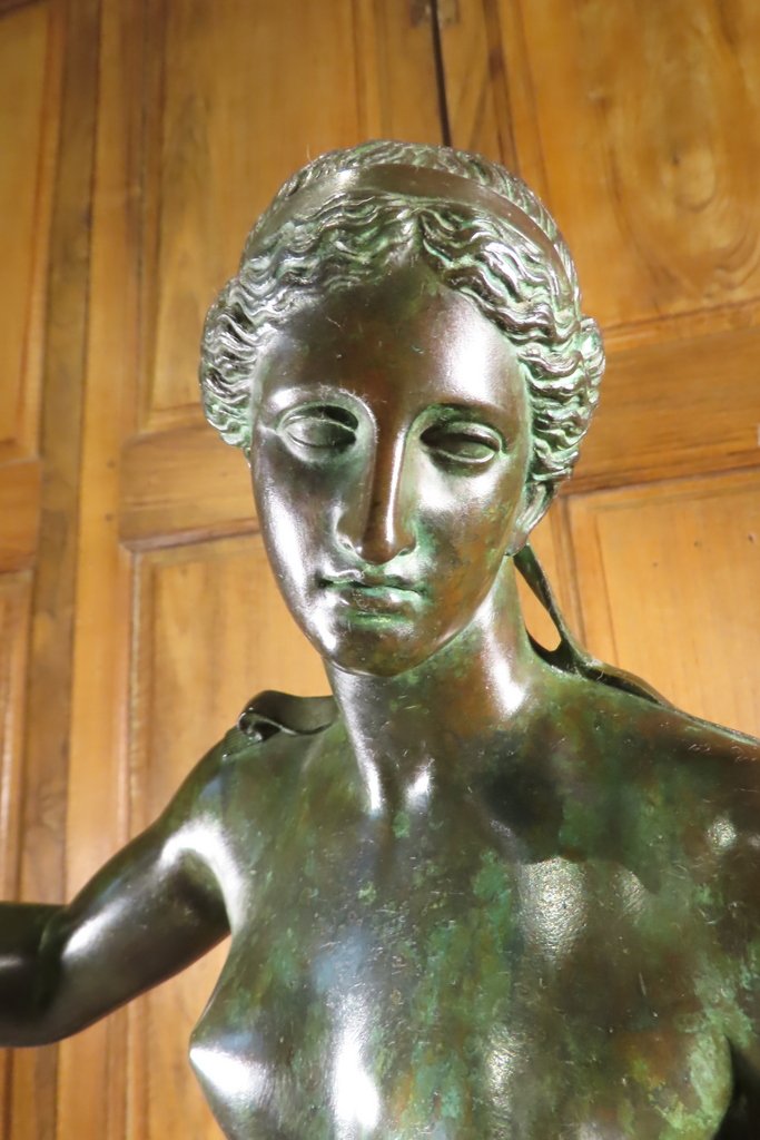 Bronze Sculpture Of Venus Of Arles 19th Century-photo-1