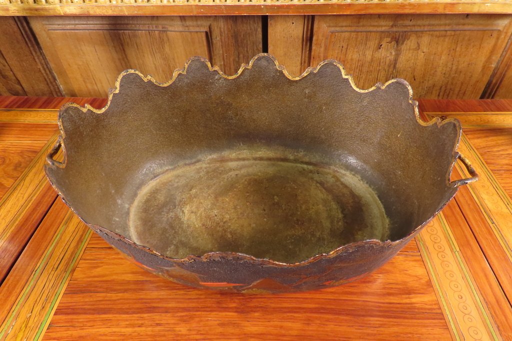 Sheet Metal Glass Roof With Japanese Decoration 18th Century-photo-8