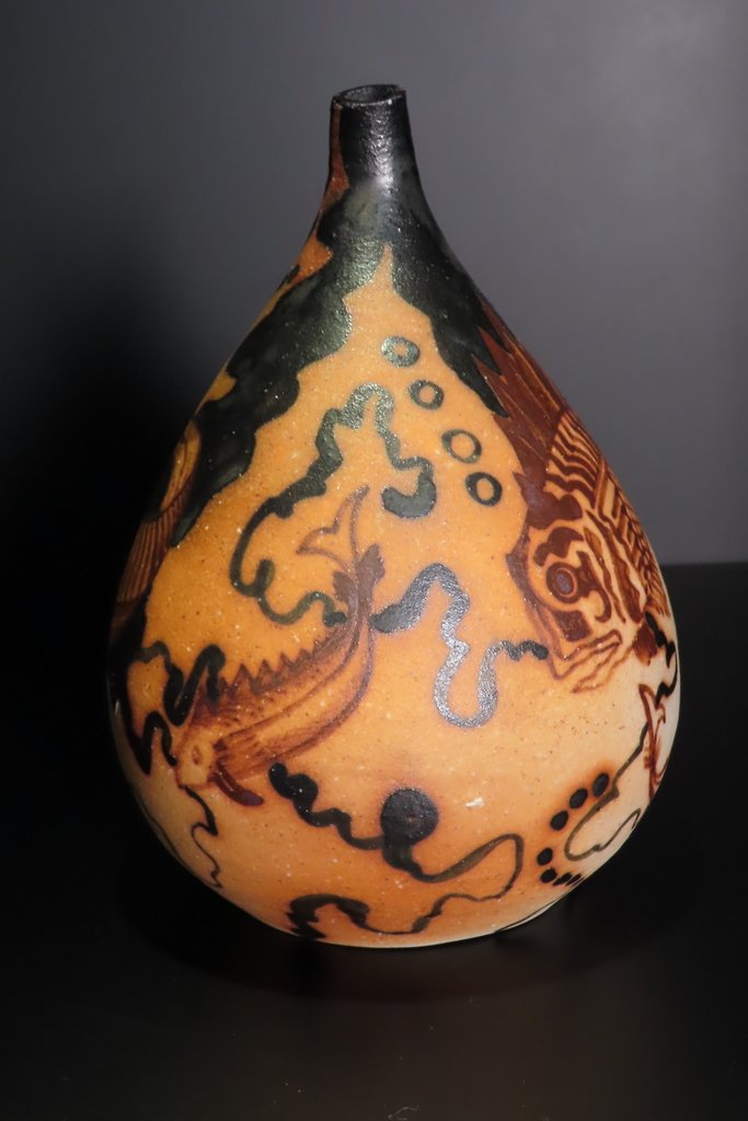 Ciboure Pitcher Praktika Sea Bed Decor Etienne Vilotte 20th Century -photo-3