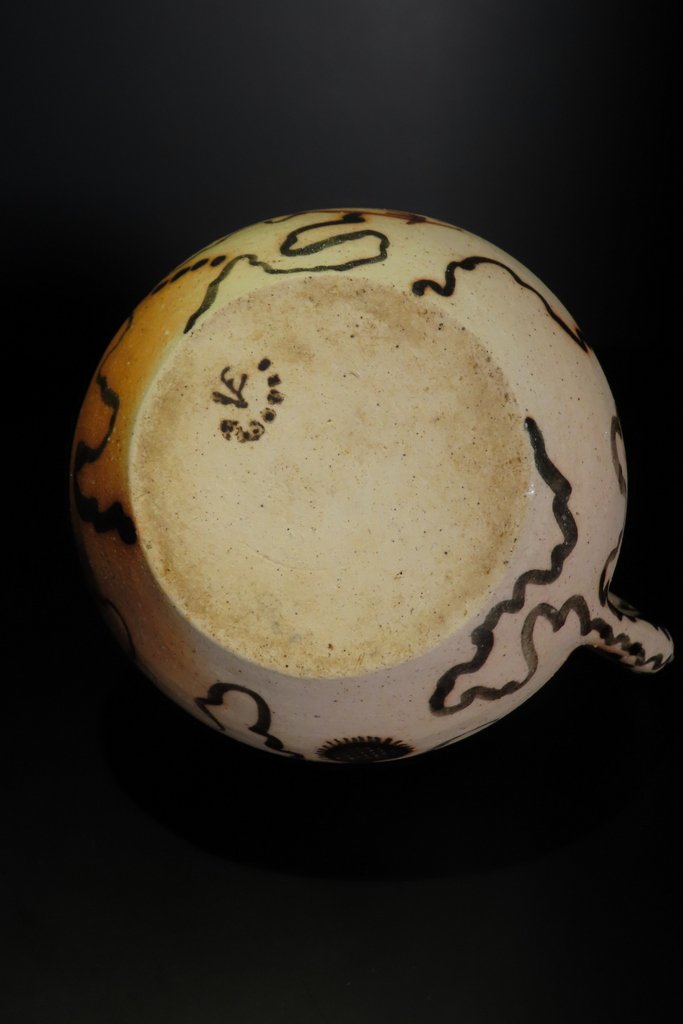 Ciboure Pitcher Praktika Sea Bed Decor Etienne Vilotte 20th Century -photo-6