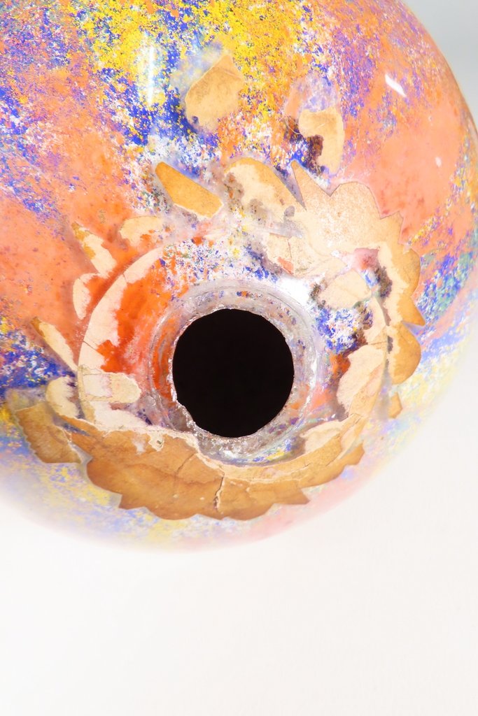 PAIRE DE BOULES A PERRUQUE Epoque fin XIX ème Siècle-photo-4