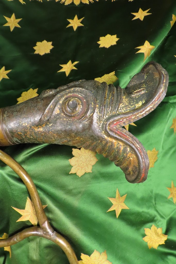 Whelk With Dolphin's Head, Empire Period, Early 19th Century -photo-4