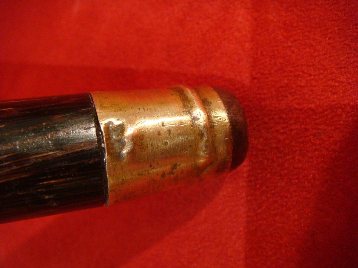 CANNE A DE TETE LUNE SOURIANTE Epoque fin XIX ème -photo-6