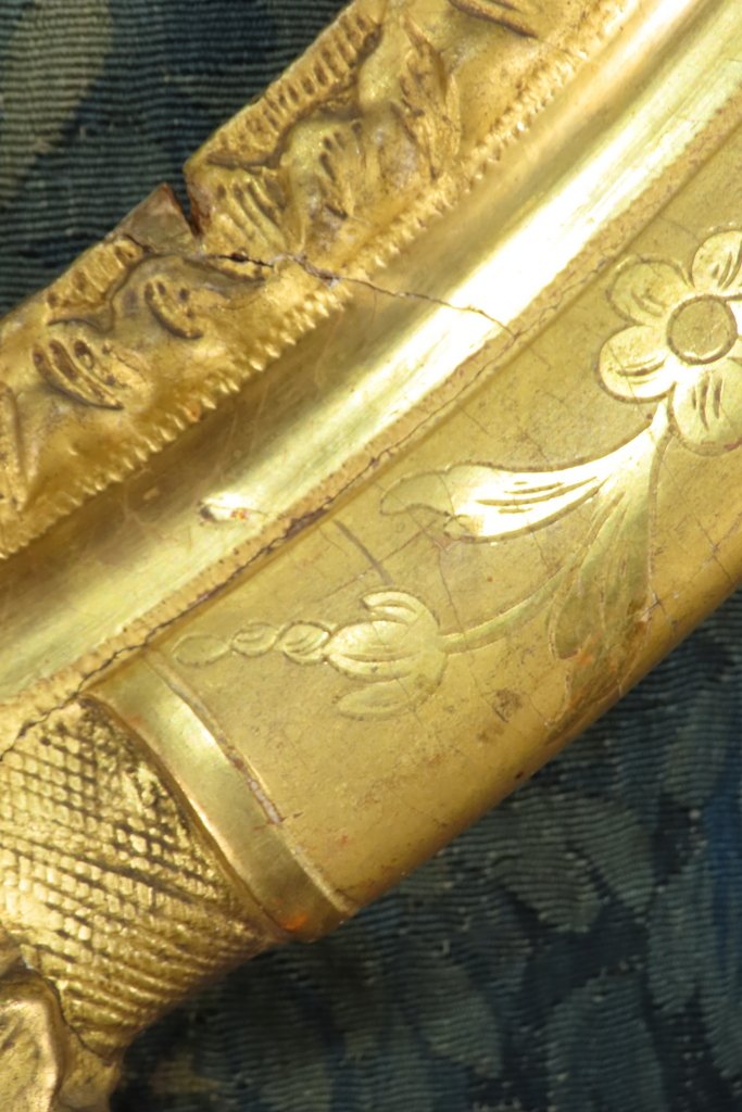 Large Oval Frame In Carved And Gilded Wood, Louis XV Period-photo-6