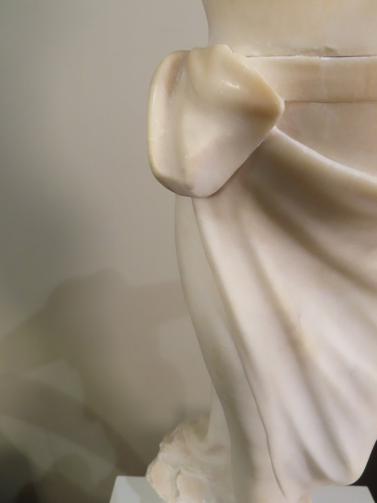 SCULPTURE FEMME DESHABILLEE EN ALBATRE Epoque vers 1900 -photo-6