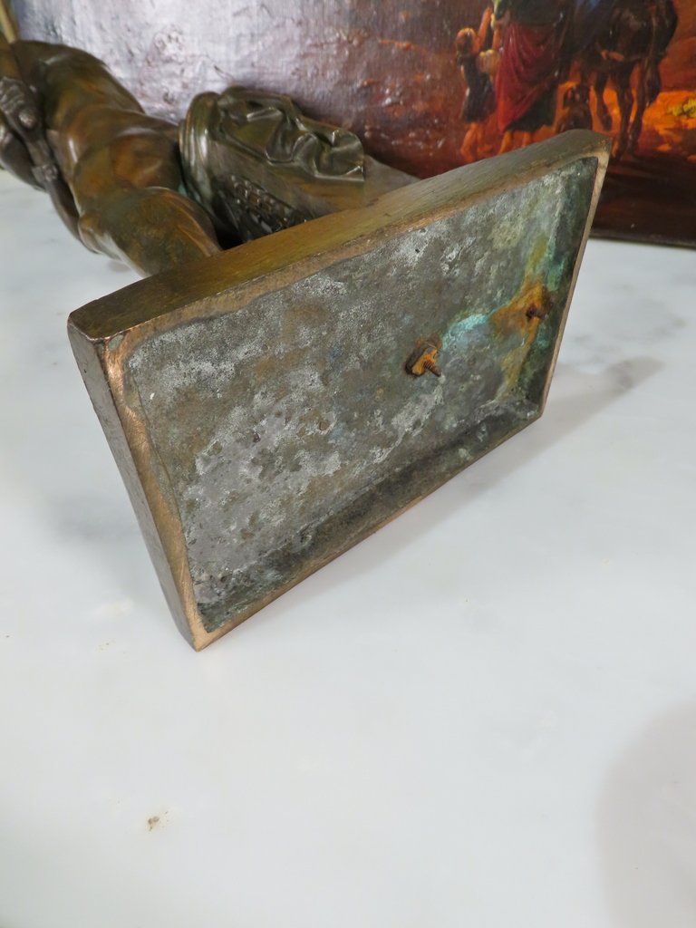 Spartacus Bronze Sculpture In The Antique Style 19th Century -photo-8
