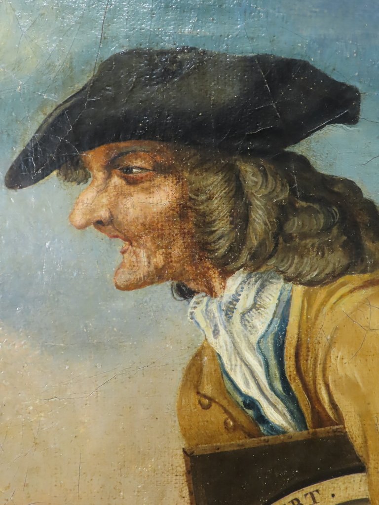 Painting The Dean Of The Master Painters And Portrait Of Montalembert Late 18th Century -photo-4