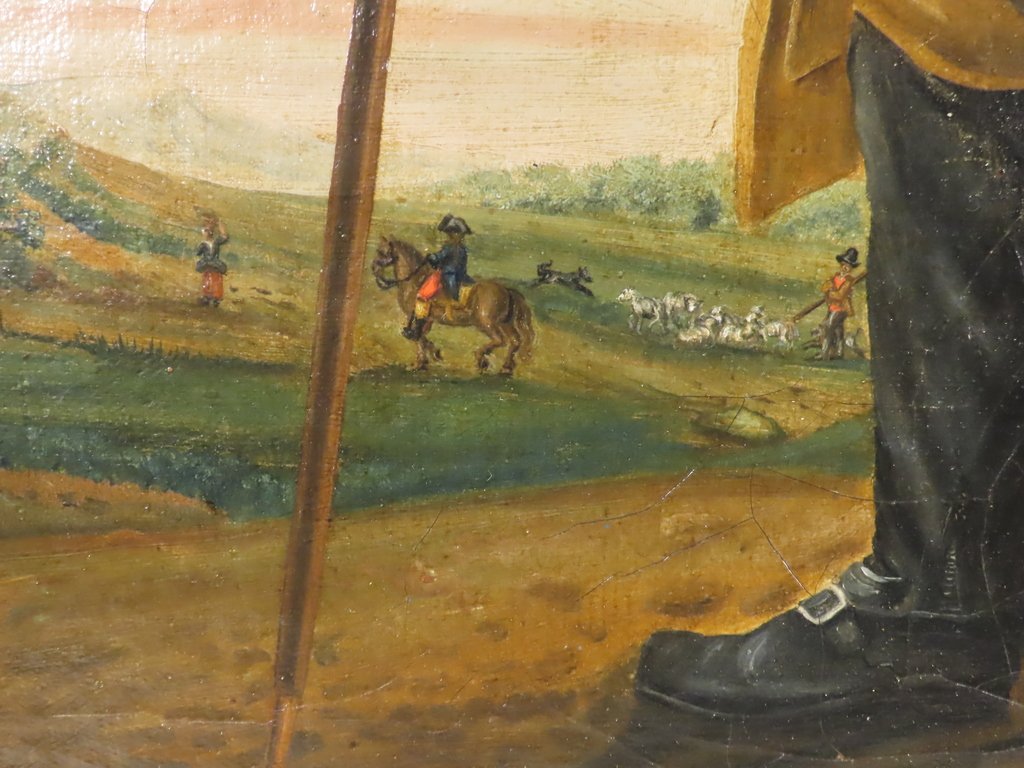 Painting The Dean Of The Master Painters And Portrait Of Montalembert Late 18th Century -photo-5