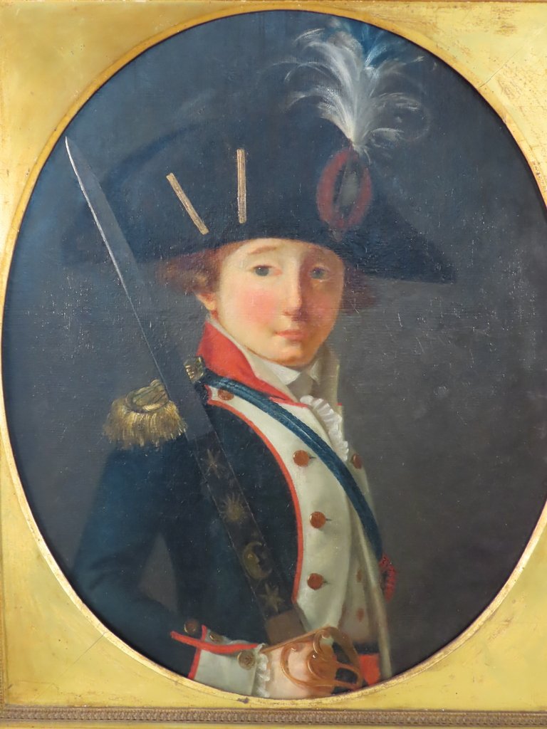 Portrait Of A Young Officer Late 18th Century-photo-2