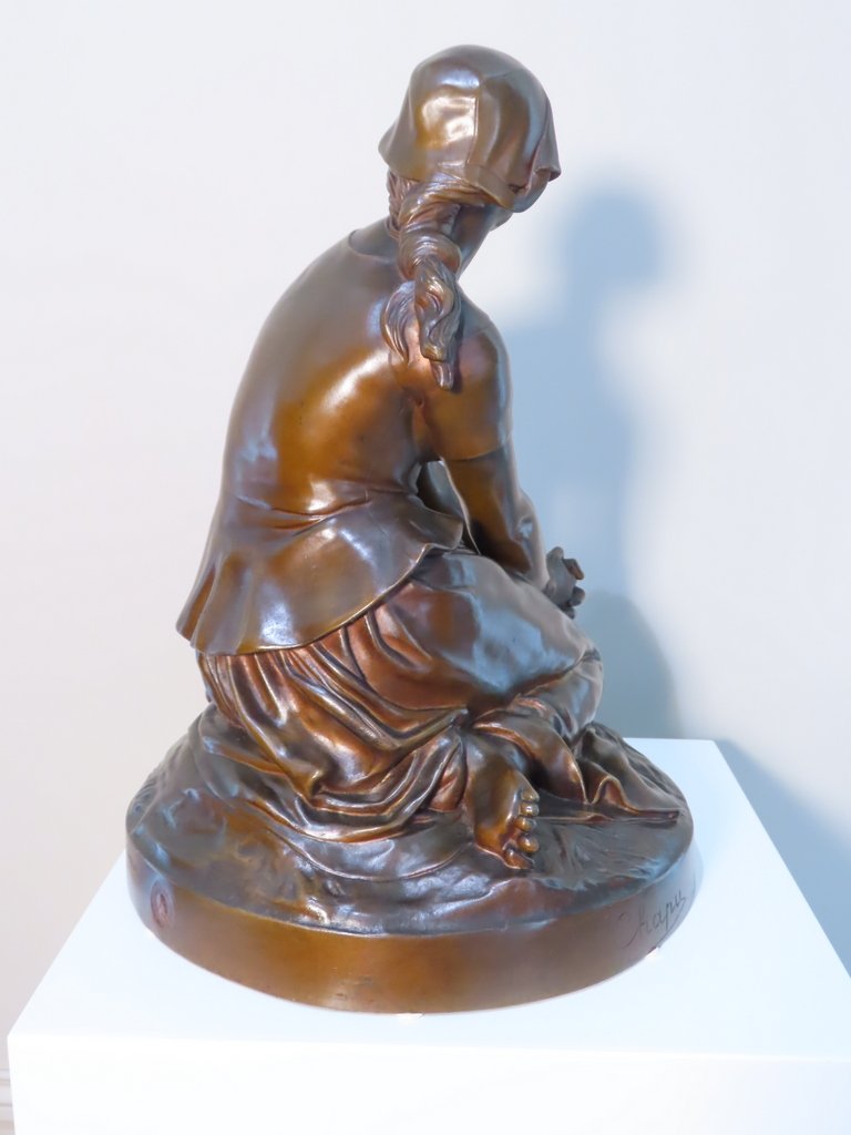 SCULPTURE EN BRONZE REPRESENTANT JEANNE D’ARC Chapu Barbedienne et Colas -photo-2