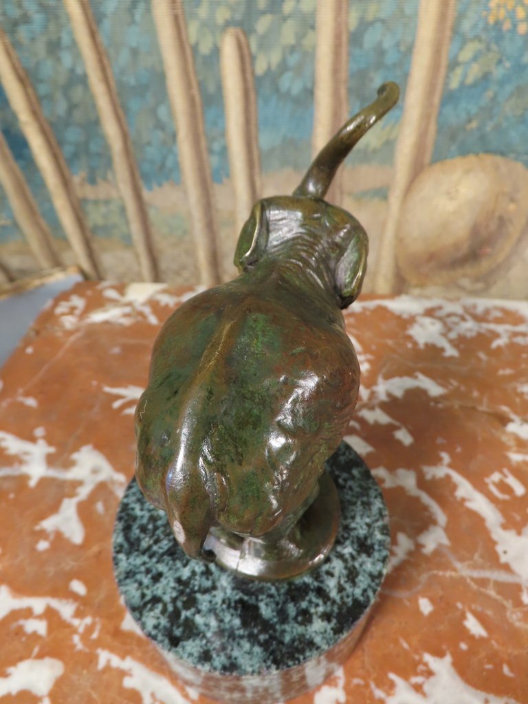C. Charles Elephant Bronze Sculpture, Circa 1900–1920 -photo-5