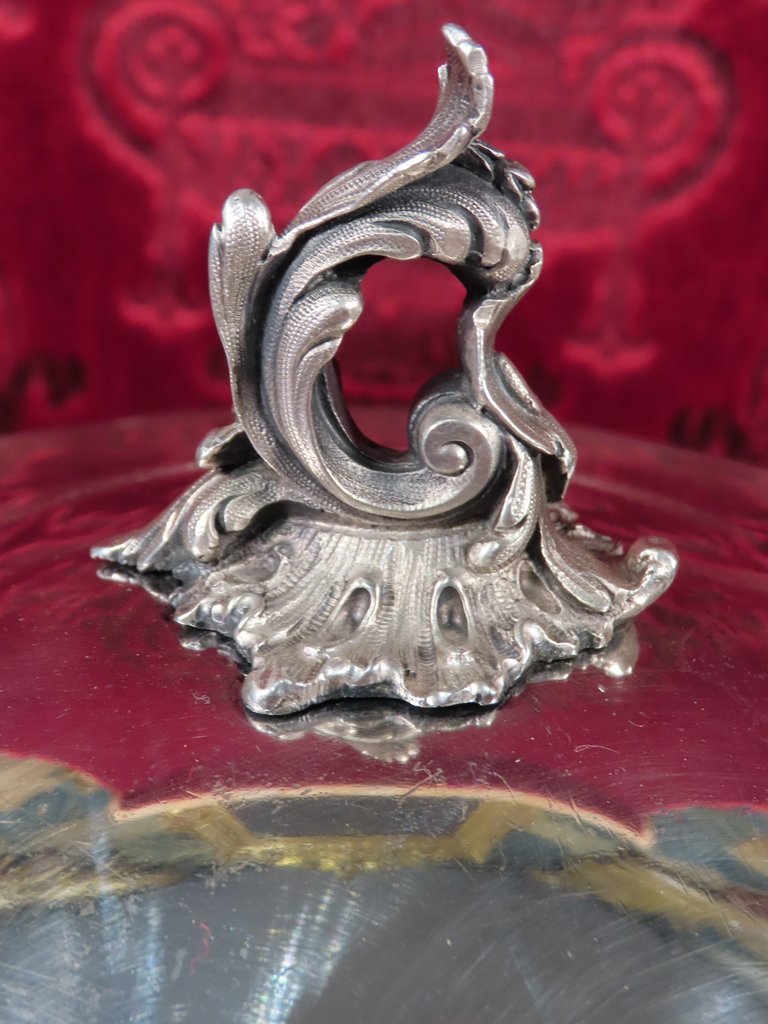 LEGUMIER ARMORIE EN ARGENT ET COURONNE DUCALE-photo-4