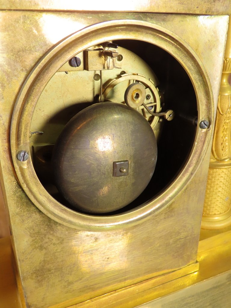 Gilded Bronze Clock: An Allegory Of The Sciences—astronomy -photo-8