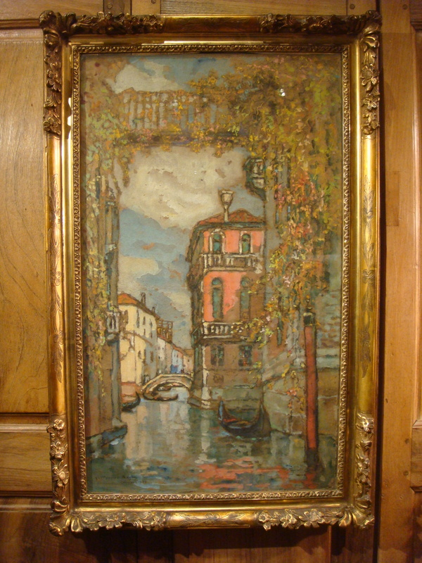 Paire De Tableaux Vues De Venise De Guillaume Roger -photo-3