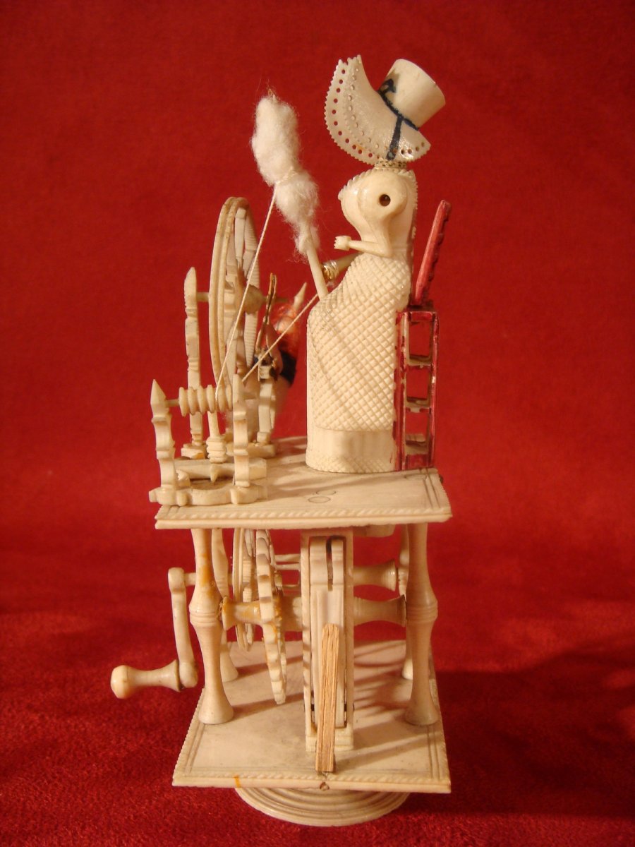 Automaton The Bone Spinner - Epoque XIX-photo-4