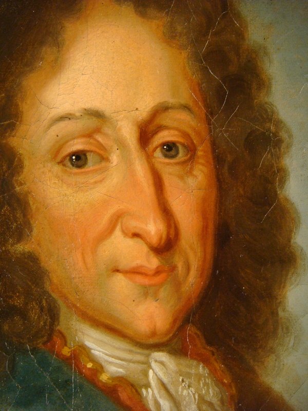 Tableau Portrait Du Maréchal De Luxembourg - Epoque XVIII ème -photo-4