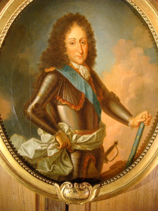Tableau Portrait Du Maréchal De Luxembourg - Epoque XVIII ème -photo-1