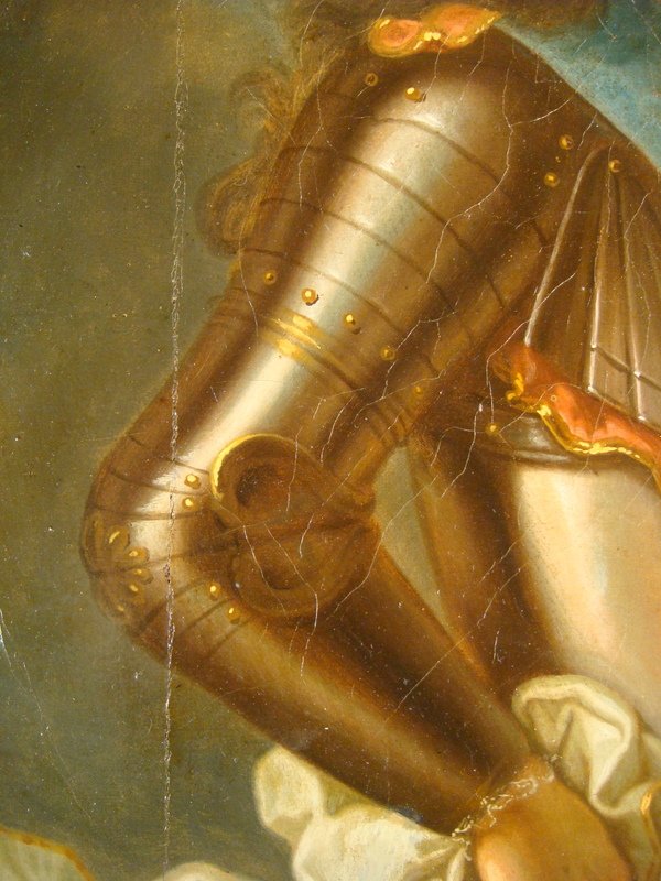 Table Portrait Of Marshal Of Luxembourg - Eighteenth Time-photo-6