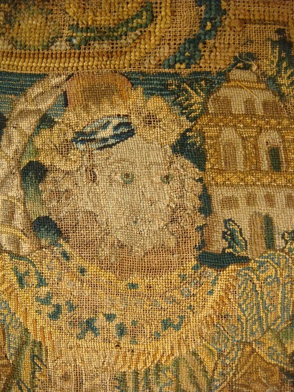 Tapestry Headband Courtine England - Early 17th Century-photo-4