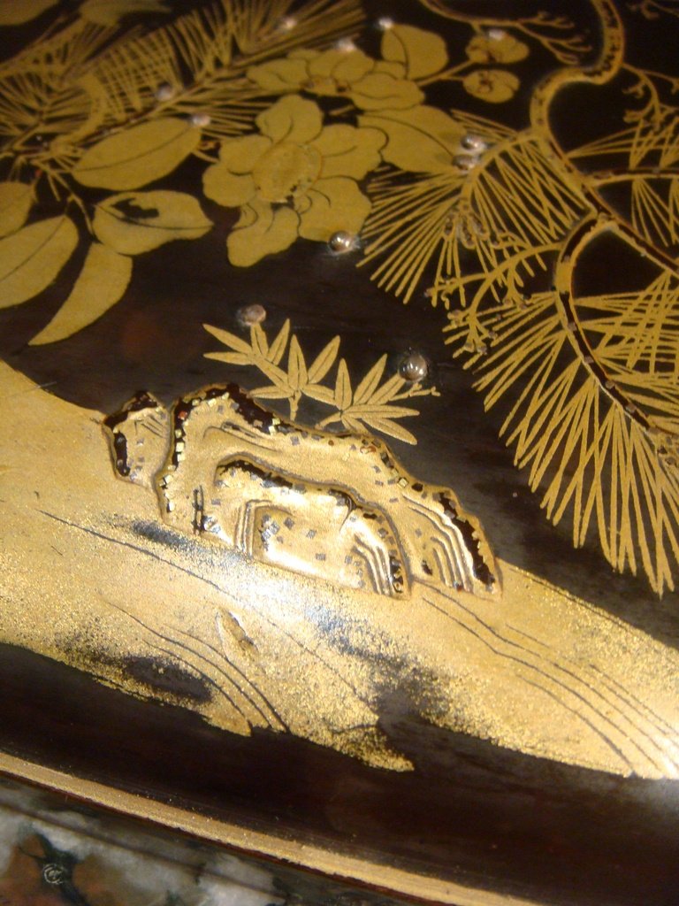 Lacquer Box With Gilt Bronze Mount-photo-5