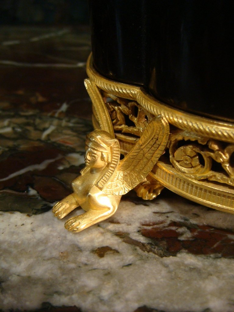 Lacquer Box With Gilt Bronze Mount-photo-7