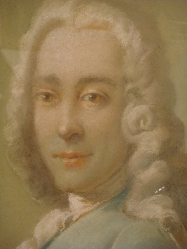 Portrait De Louis Duval De l'Epinoy - Pastel -photo-1