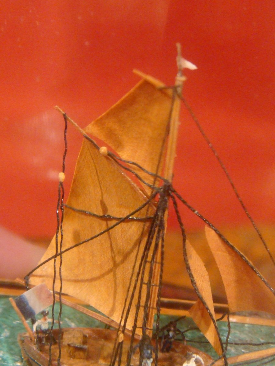 Miniature Boat Work Of Pontoon Work Of Mastery-photo-4