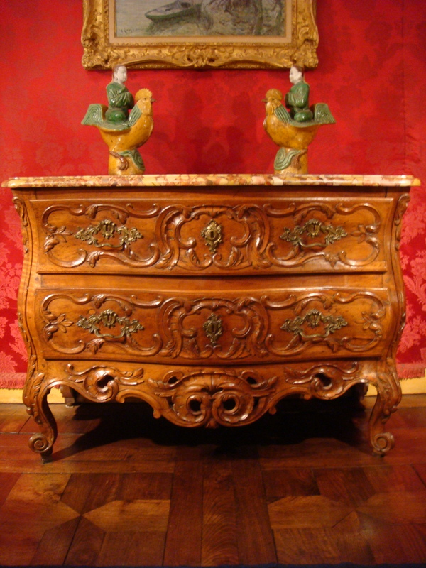 Commode Galbée Arlésienne Provence Epoque XVIII ème -photo-3