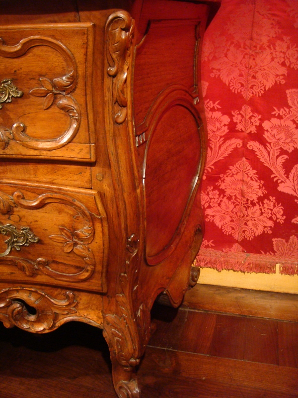 Commode Galbée Arlésienne Provence Epoque XVIII ème -photo-5