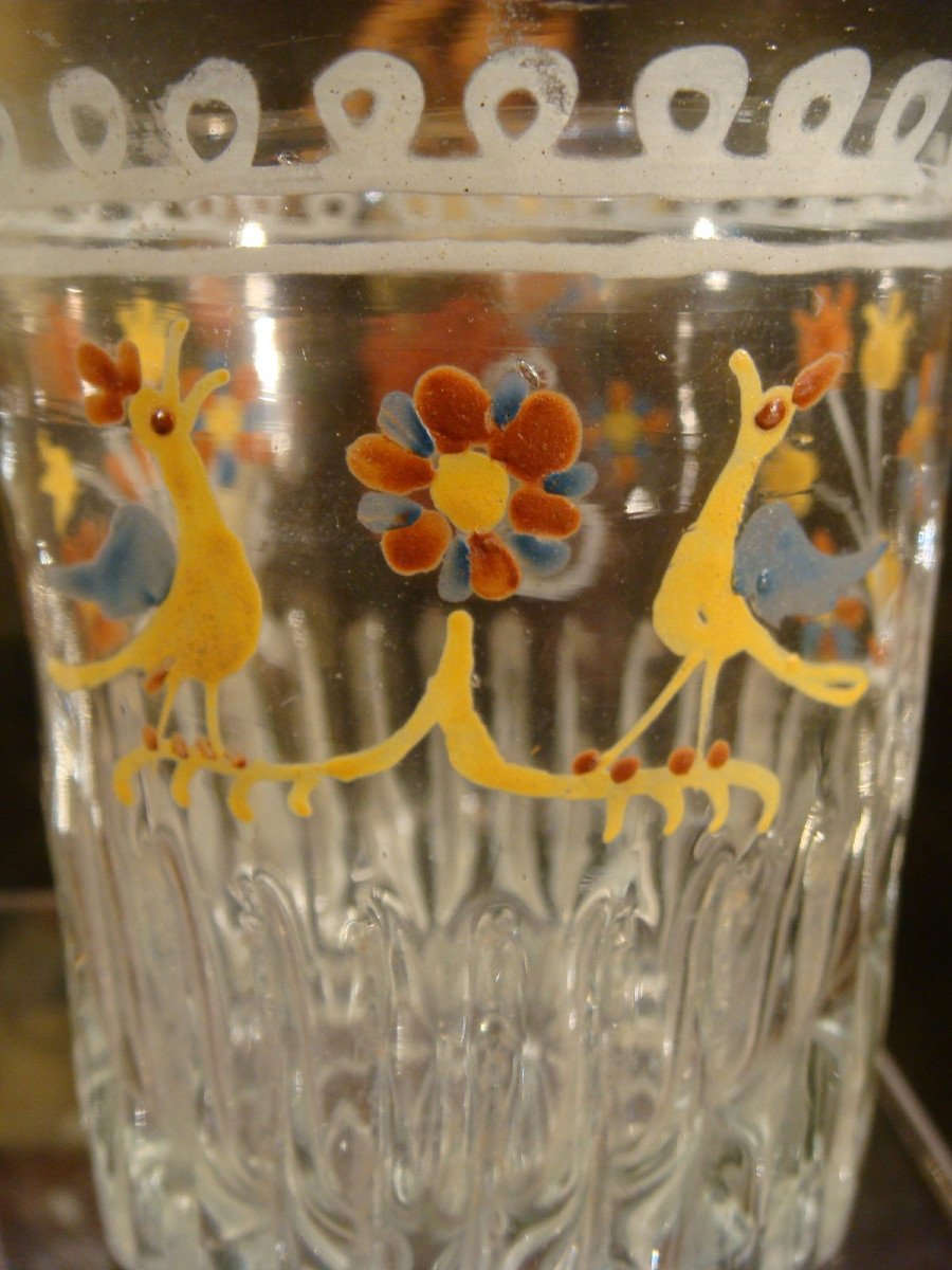 Norman Glass Of Friendship Or Marriage - Early XIXth Century-photo-3