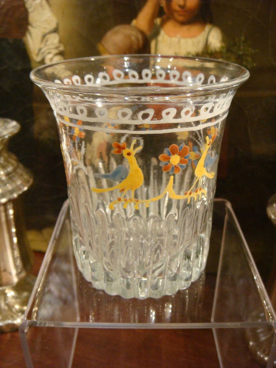 Norman Glass Of Friendship Or Marriage - Early XIXth Century-photo-8