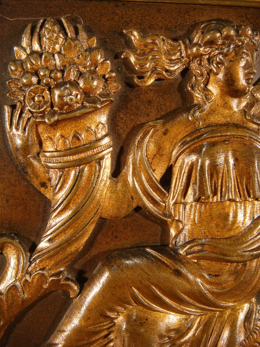 Cassolette Coupe Centre De Table En Bronze - Epoque Restauration -photo-8