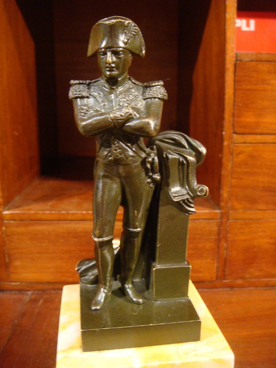 Bronze Représentant Napoléon I Er -photo-1