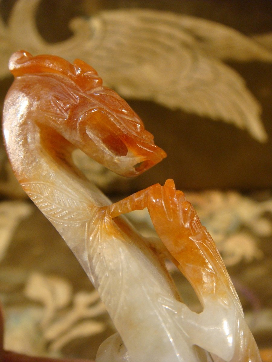 Fibula In Jade China Epoque XIXth Century-photo-3
