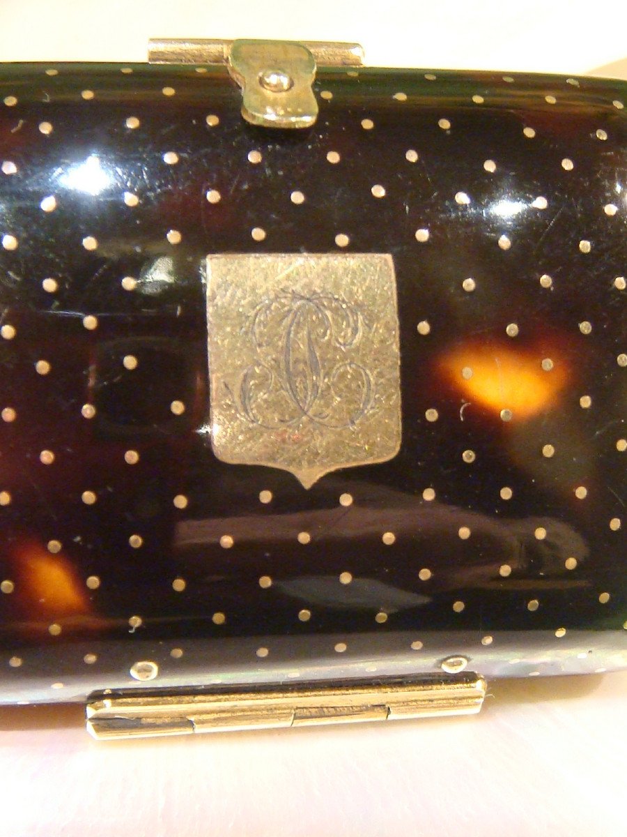 Petit Porte Louis De Jeune Femme - Epoque Second Empire -photo-1