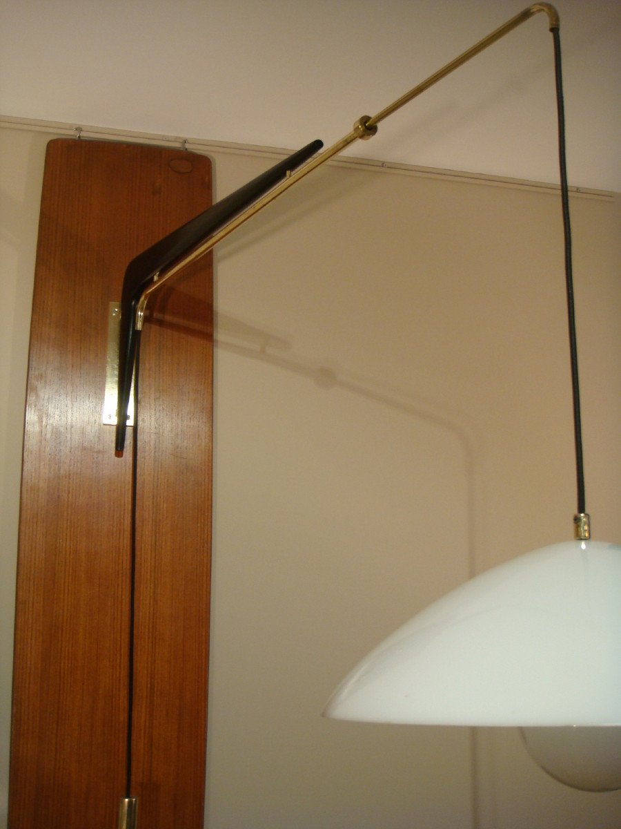 Robert Mathieu Large Adjustable Wall Lamp-photo-8