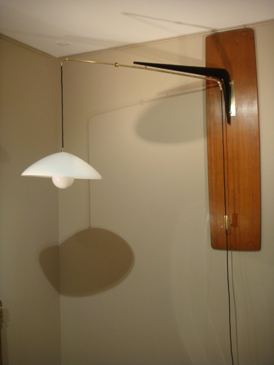 Robert Mathieu Large Adjustable Wall Lamp