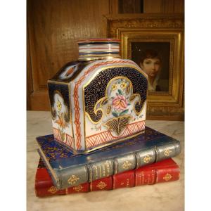 Bayeux Porcelain Tea Caddy