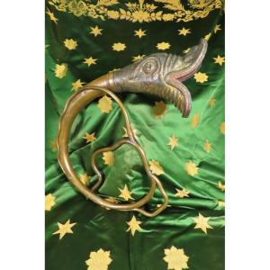 Whelk With Dolphin's Head, Empire Period, Early 19th Century 