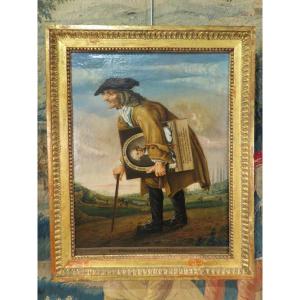 Painting The Dean Of The Master Painters And Portrait Of Montalembert Late 18th Century 