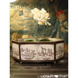 Delft Earthenware Planter