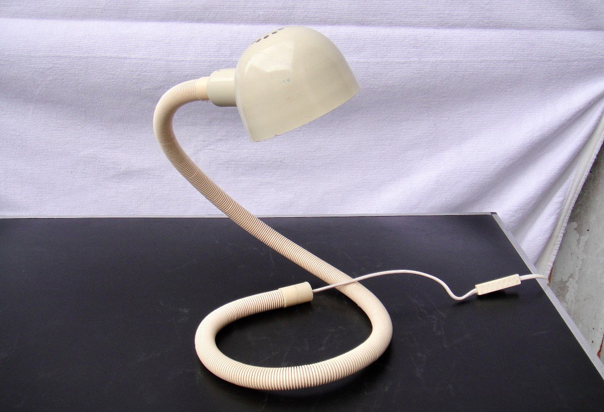 Lampe Serpent "HEBI" , Design 1960/70 Par Isao Hosoe.-photo-4