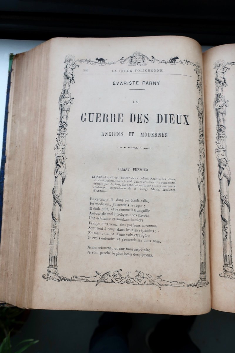 "the Folichonne Bible, And Other Farces...", Léo Tard Around 1880/90 800p. Librairie B Simon & Cie-photo-4