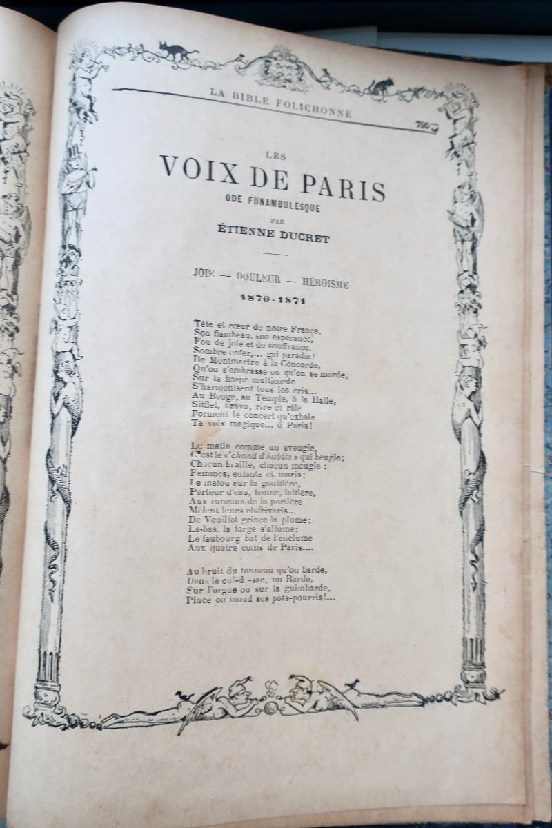 "the Folichonne Bible, And Other Farces...", Léo Tard Around 1880/90 800p. Librairie B Simon & Cie-photo-6