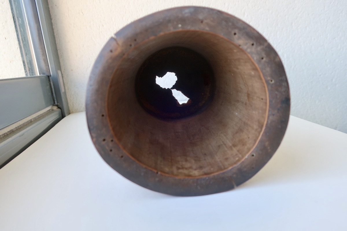 Pot à Pinceaux Chinois, Ou "bitong", Bambou, XIXème.-photo-7