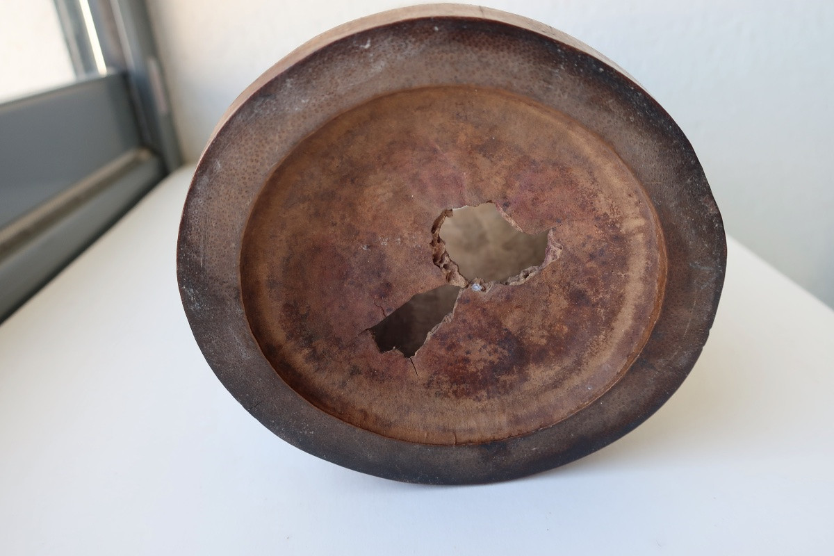 Pot à Pinceaux Chinois, Ou "bitong", Bambou, XIXème.-photo-8