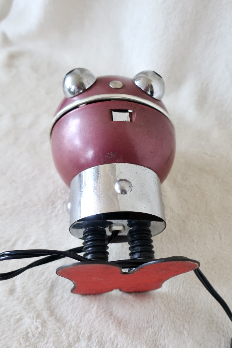 Rare Lamp, Night Light, "robot", By Satco C, Italy, Circa 1960-photo-8