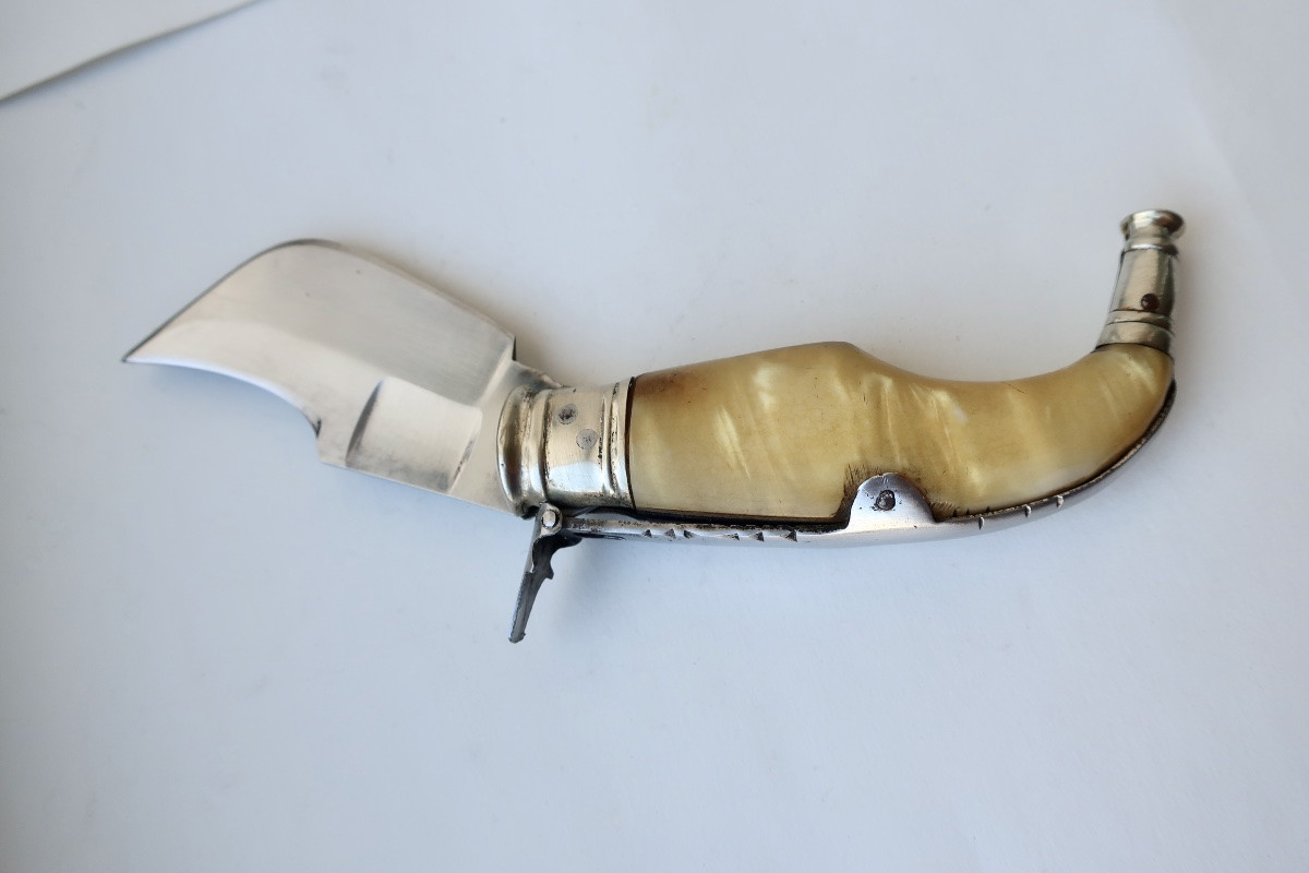 Couteau Pliant "Navaja", Albacete, Espagne-photo-4